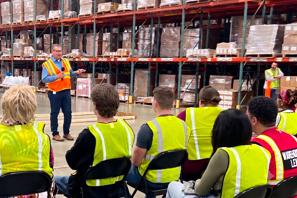CJ Logistics Safety class: Every metric represents a person.
