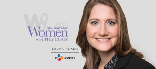 laura adams, cj logistics america, women in supply chain, sdce