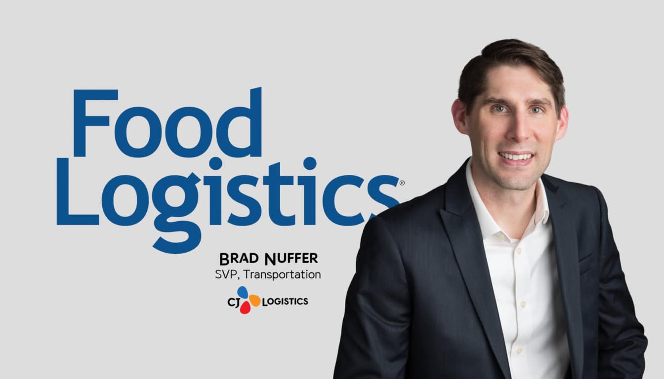 cj logistics america, brad nuffer, 3pl